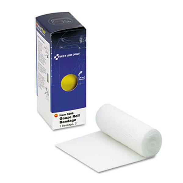 First Aid Gauze Bandages- 3 In.- 1 Roll 5006
